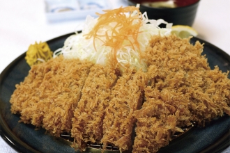 ロースとヒレの相盛り定食